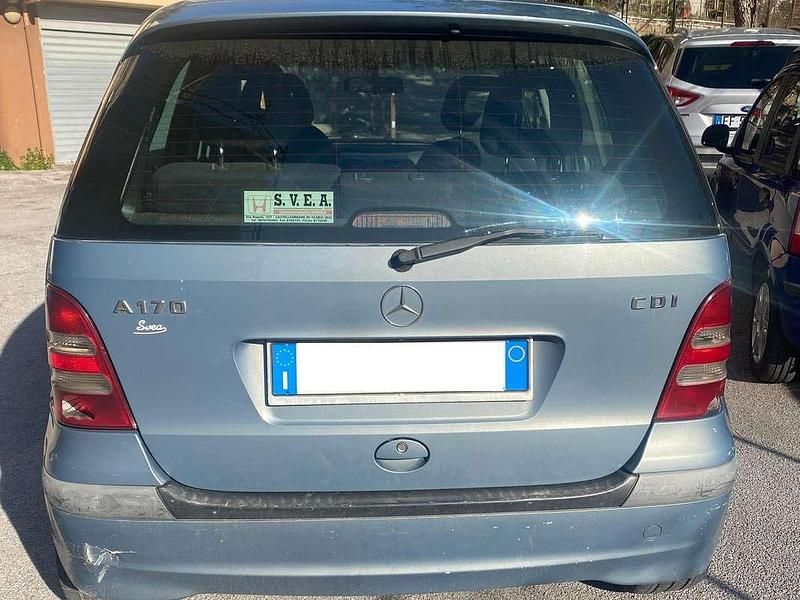 Usata Mercedes A170 Classic 95 CV (69 kW) 2003 Blu/azzurro Monovolume