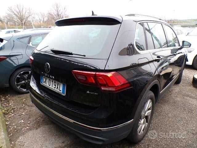 Usata VW Tiguan 150 CV (110 kW) 2022 Nero SUV