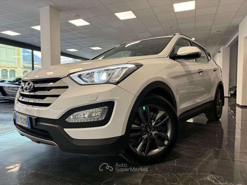 Usata Hyundai Santa Fe Style 197 CV (144 kW) 2014 Bianco SUV