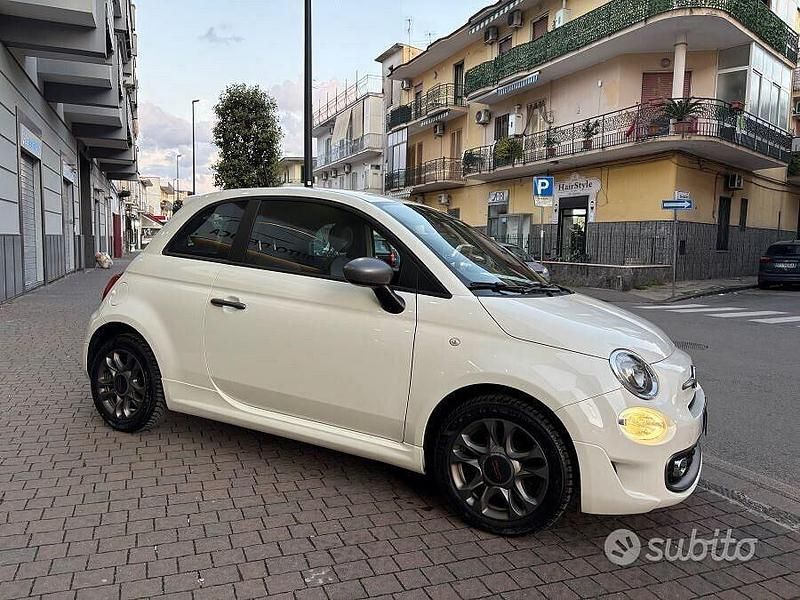 Usata Fiat 500S S 95 CV (69 kW) 2018 Bianco Berlina