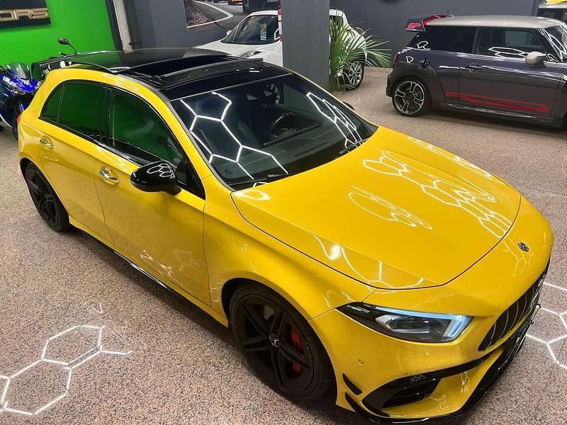 Usata Mercedes A45 AMG AMG 421 CV (309 kW) 2020 Giallo Utilitaria