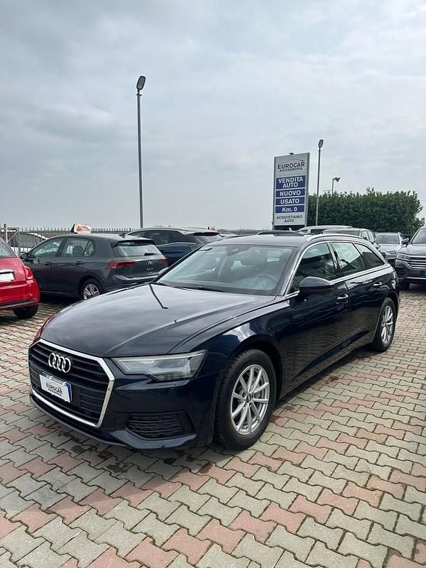 Usata Audi A6 Comfort 204 CV (150 kW) 2019 Blu Station wagon