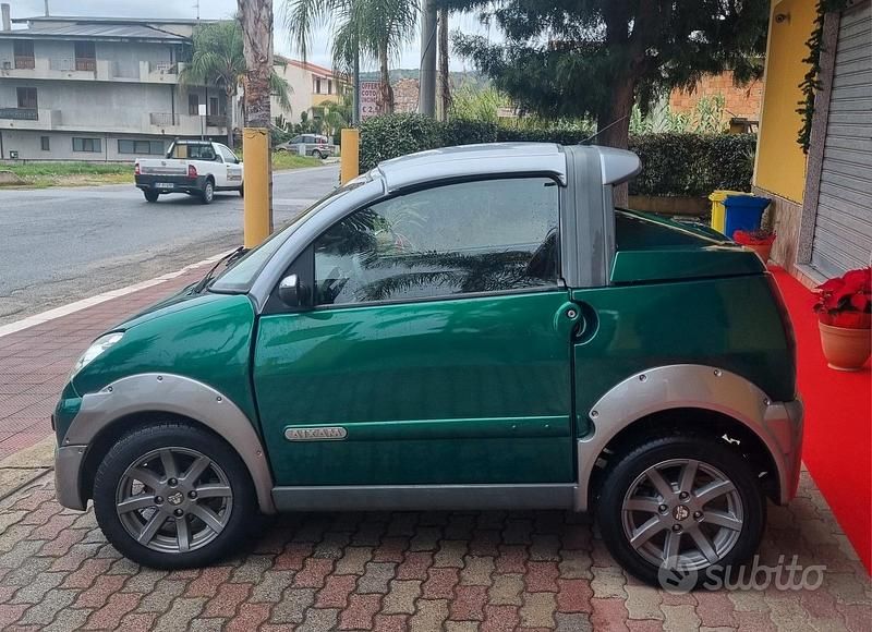 Usata Aixam Scouty R 2011 Verde Cabrio