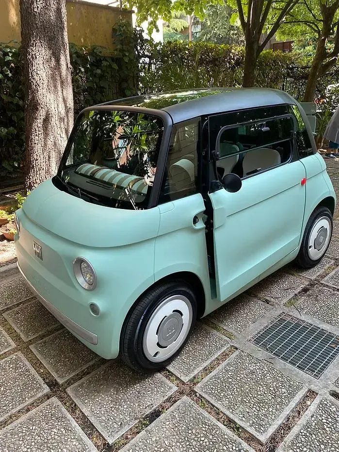 Usata Fiat Topolino 5 kW (8 CV) 2025 Verde Utilitaria