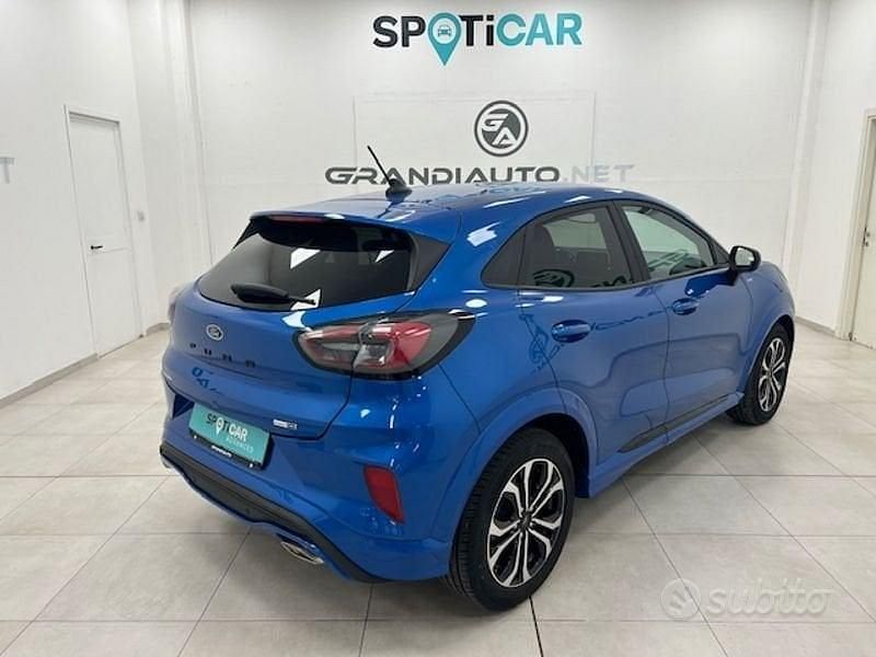 Usata Ford Puma ST-Line 125 CV (91 kW) 2022 Azzurro SUV