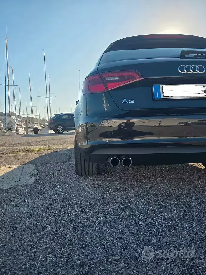 Usata Audi A3 Sport 184 CV (135 kW) 2014 Nero Berlina