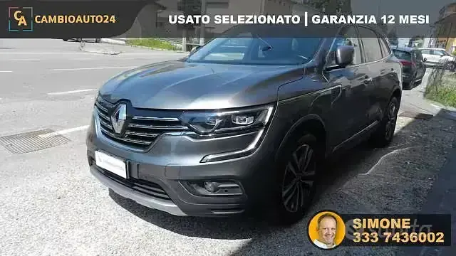 Usata Renault Koleos Intens 131 CV (96 kW) 2018 Grigio SUV