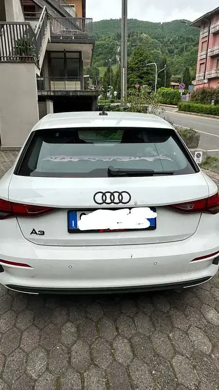 Usata Audi A3 Advanced 150 CV (110 kW) 2022 Bianco Berlina