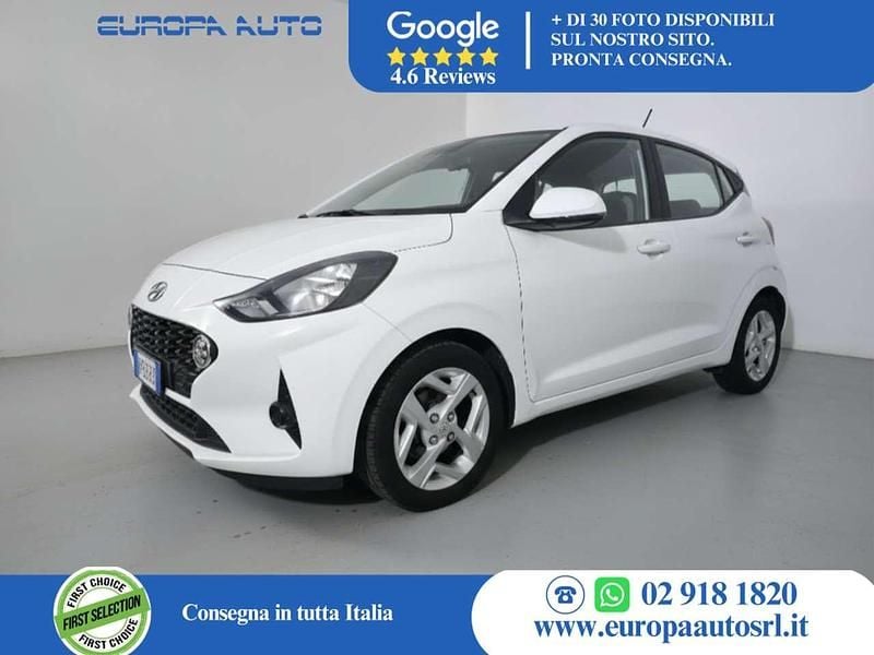 Bianco Usata 2023 Hyundai i10 Due volumi | 11.490 € (Buon prezzo) - Immagine 1/4