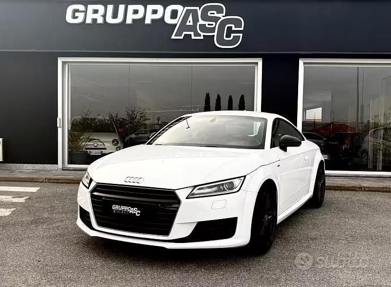 Usata Audi TT S-Line 184 CV (135 kW) 2014 Bianco Coupé