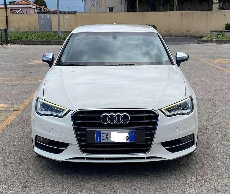 Usata Audi A3 Attraction 110 CV (80 kW) 2008 Bianco Utilitaria