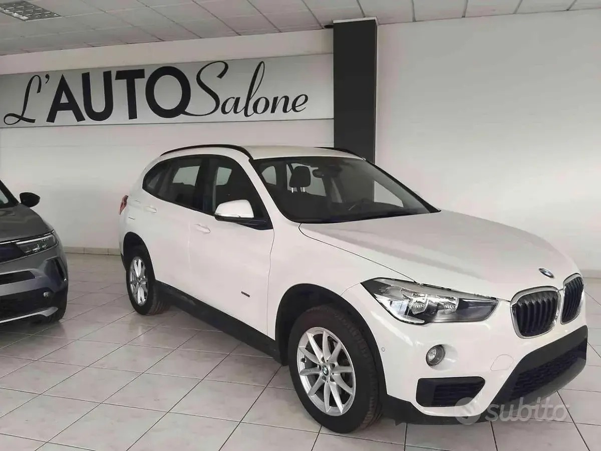 Usata BMW X1 Advantage 116 CV (85 kW) 2018 Bianco SUV