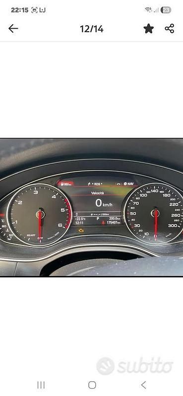 Usata Audi A6 280 CV (205 kW) 2016 Nero Station wagon