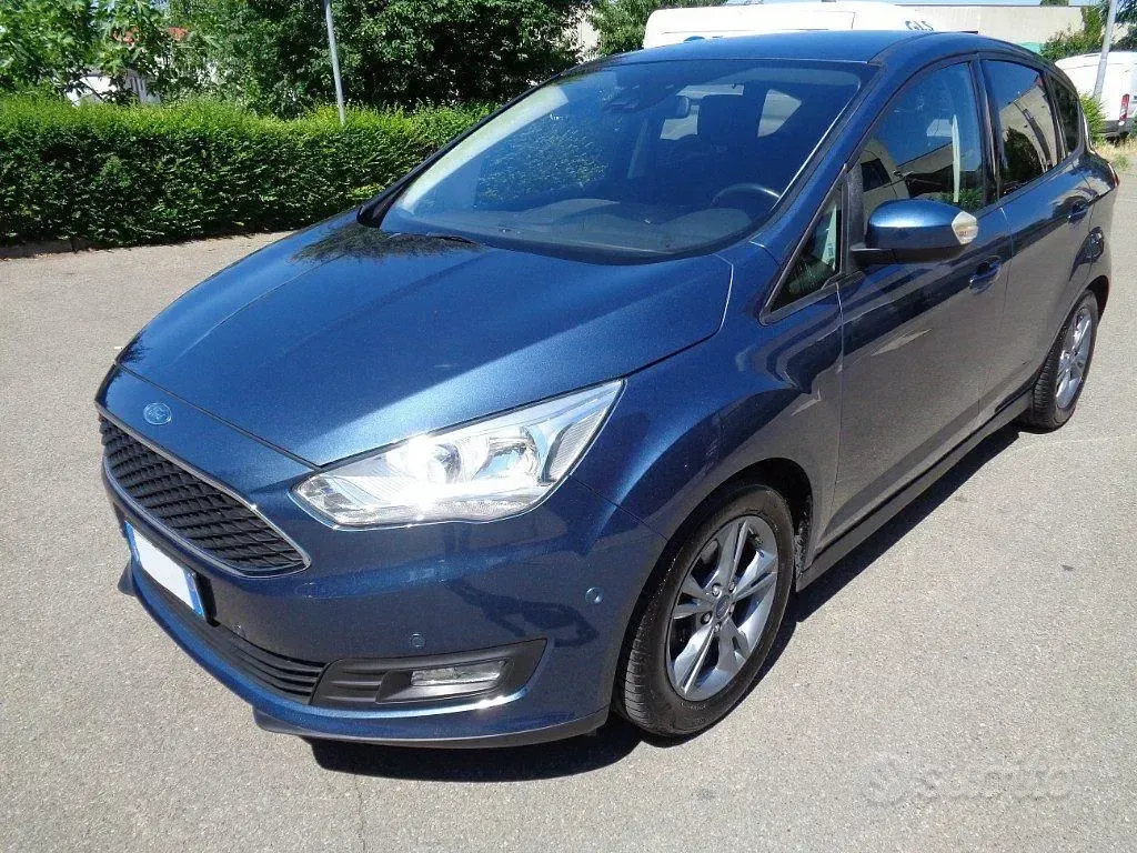 Usata Ford C-MAX Titanium 125 CV (91 kW) 2019 Chrome blu Monovolume