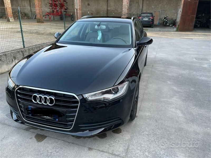 Nero Usata 2013 Audi A6 Station wagon | 11.500 € (Buon prezzo) - Immagine 1/4