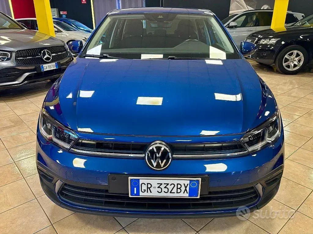 Usata VW Polo 95 CV (69 kW) 2023 Bluazzurro Utilitaria