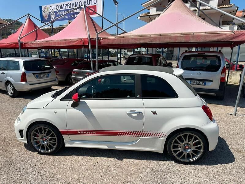 Usata Abarth 500C 140 CV (102 kW) 2011 Bianco Cabrio