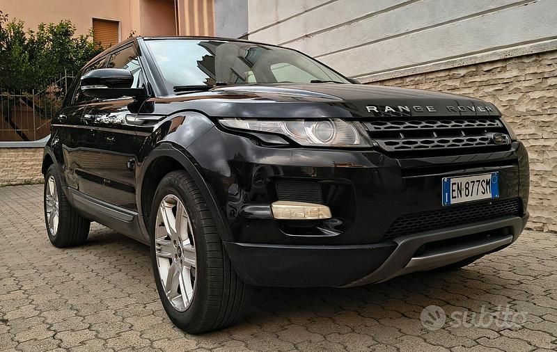 Usata Land Rover Range Rover evoque Pure 190 CV (139 kW) 2013 Nero SUV