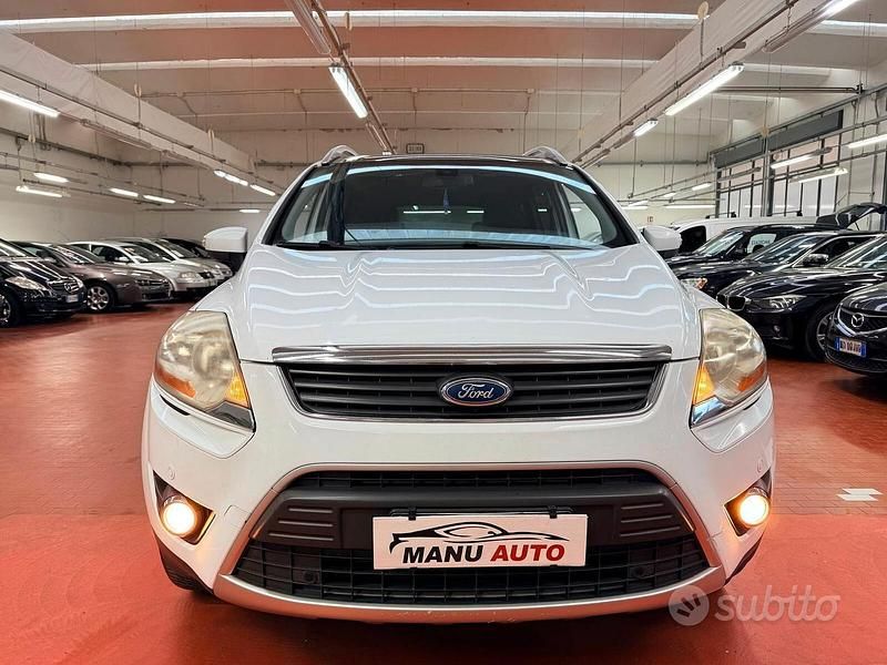Usata Ford Kuga Titanium 136 CV (100 kW) 2009 Bianco SUV