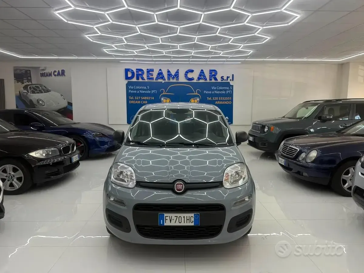 Usata Fiat Panda Easy 69 CV (50 kW) 2018 Grigio Utilitaria