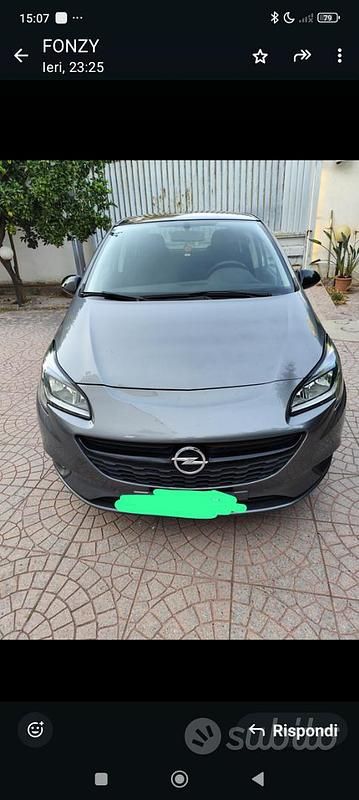 Usata Opel Corsa 86 CV (63 kW) 2019 Grigio Utilitaria
