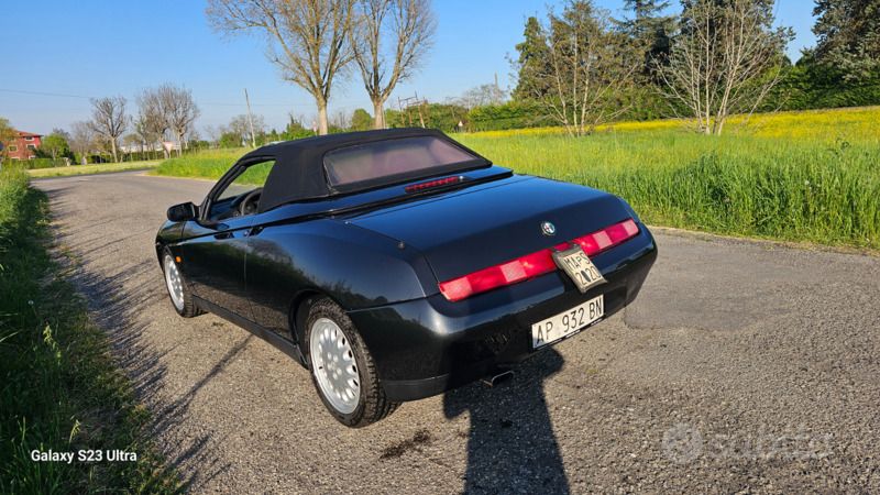 Usata Alfa Romeo Spider 1997 Nero Cabrio