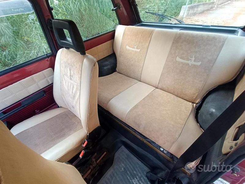 Usata Fiat Panda 4x4 50 CV (36 kW) 1987 Rosso Utilitaria
