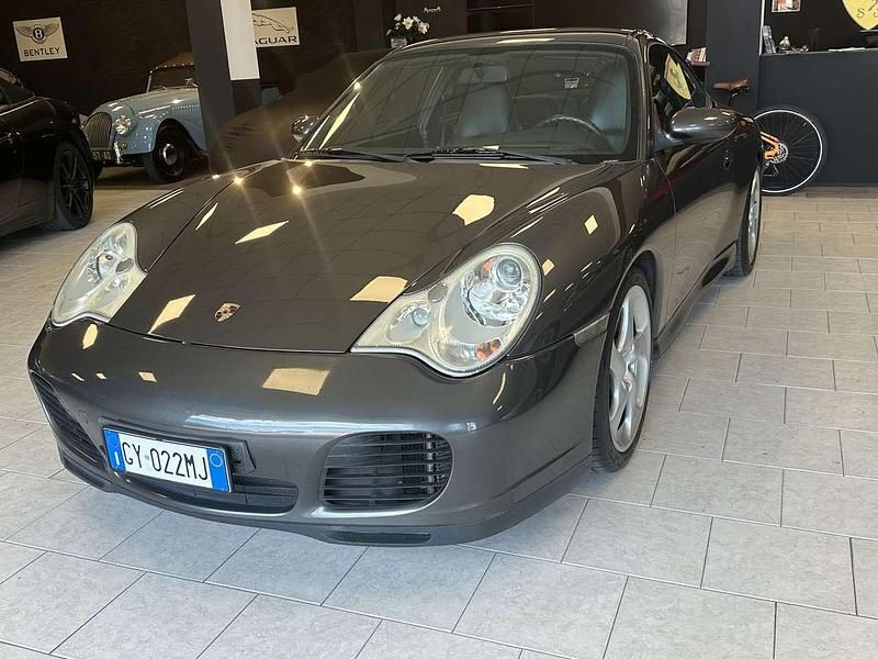 Usata Porsche 996 320 CV (235 kW) 2002 Grigio scuro met. Coupé