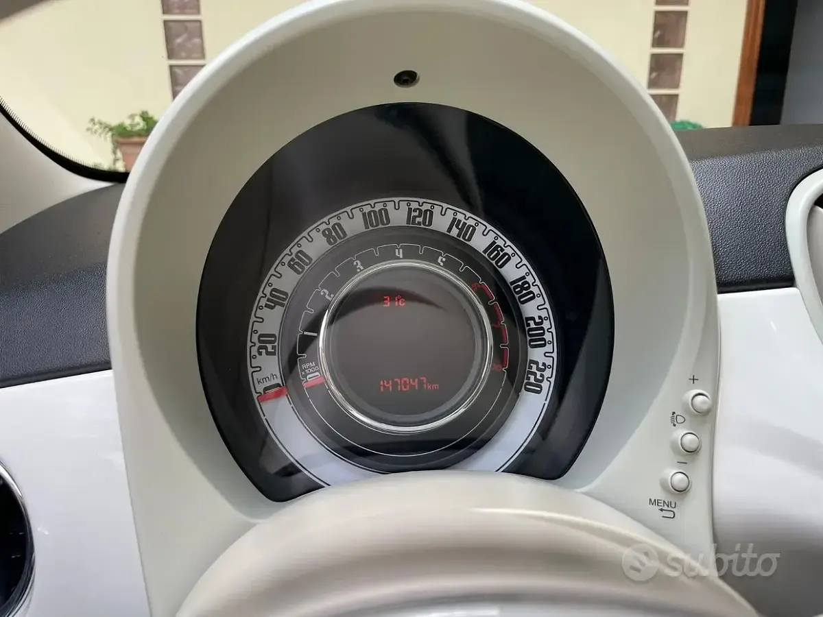 Usata Fiat 500 Pop 69 CV (50 kW) 2018 Bianco Berlina