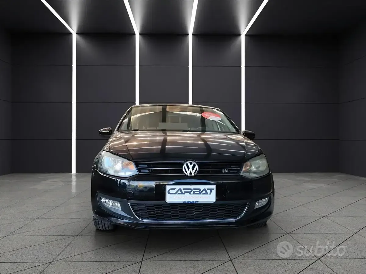 Usata VW Polo Highline 90 CV (66 kW) 2010 Nero Utilitaria