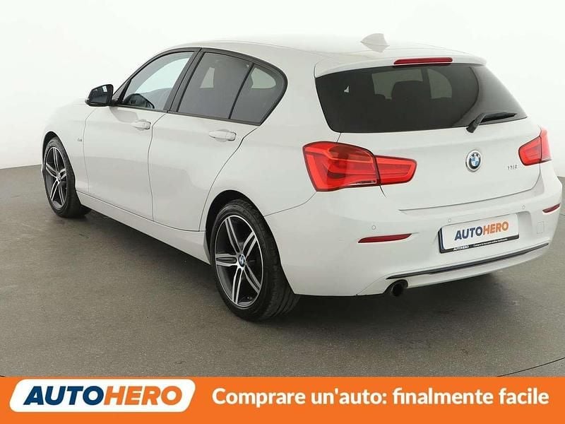 Usata BMW 116 Sport Line 110 CV (80 kW) 2015 Bianco Utilitaria