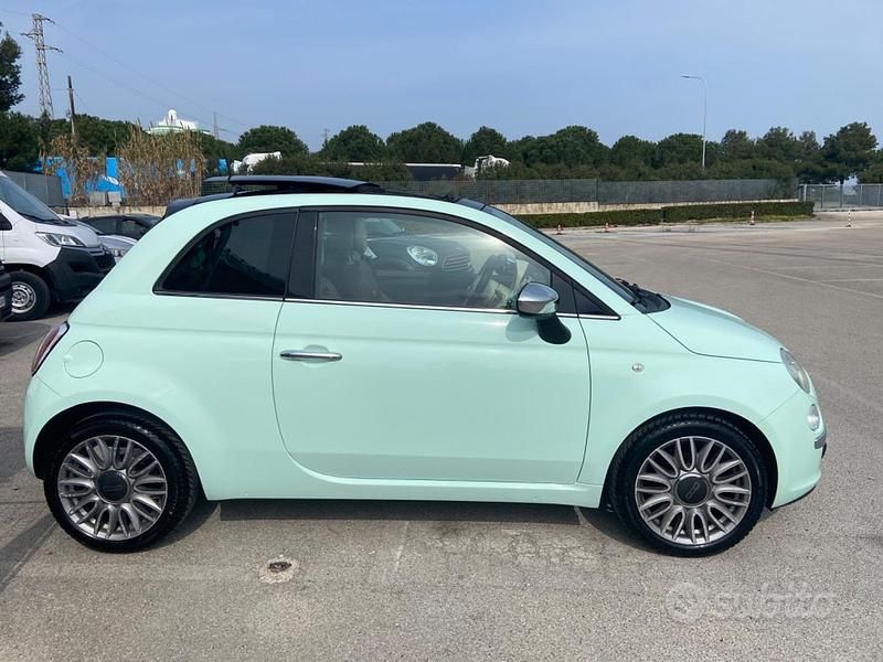 Usata Fiat 500 70 CV (51 kW) 2015 Blu Berlina