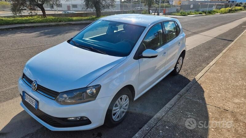 Usata VW Polo 75 CV (55 kW) 2015 Bianco Utilitaria
