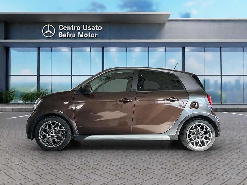 Usata Smart ForFour 90 CV (66 kW) 2018 Marrone Utilitaria