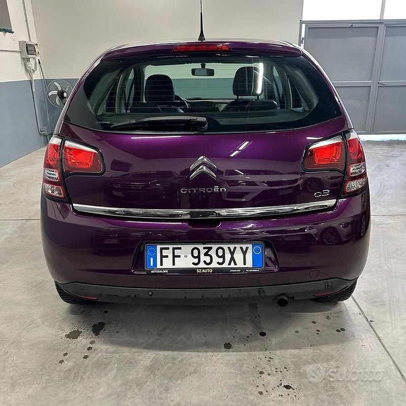 Usata Citroën C3 Feel 81 CV (59 kW) 2016 Viola Berlina