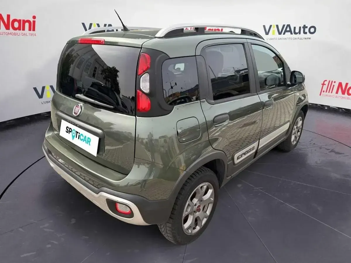 Usata Fiat Panda Cross Cross 95 CV (69 kW) 2017 Verde Utilitaria