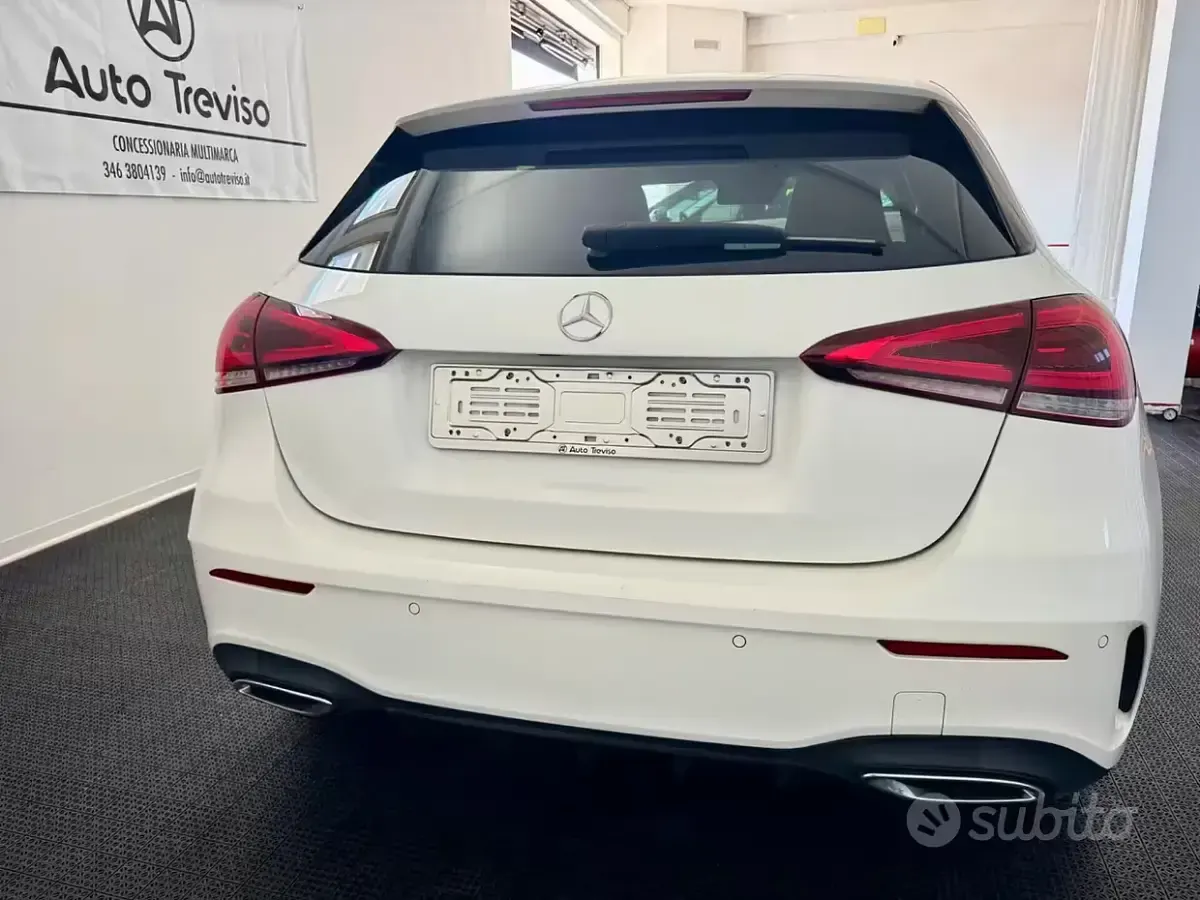 Usata Mercedes A180 Premium 116 CV (85 kW) 2021 Bianco Berlina