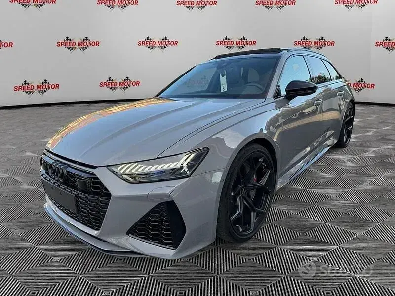 Usata Audi RS6 Performance 630 CV (463 kW) 2023 Grigio Station wagon