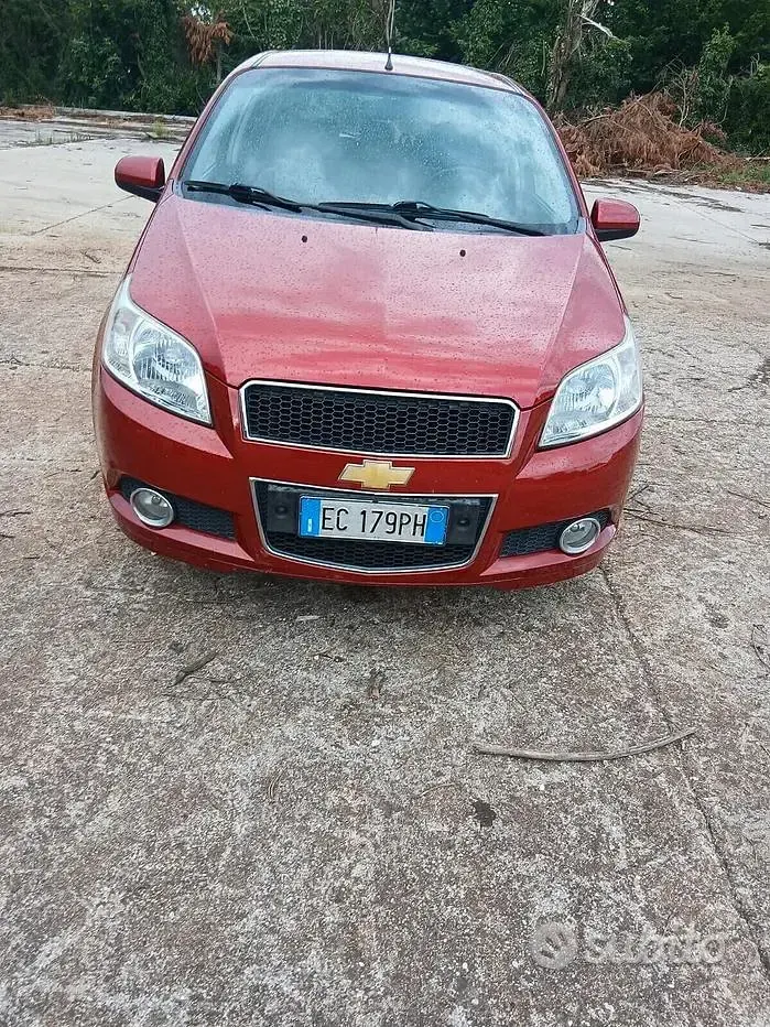 Usata Chevrolet Matiz SE 52 CV (38 kW) 2010 Rosso Utilitaria