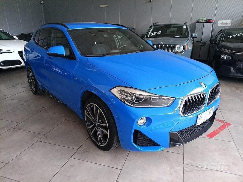 Usata BMW X2 M Sport 149 CV (109 kW) 2022 Azzurro SUV