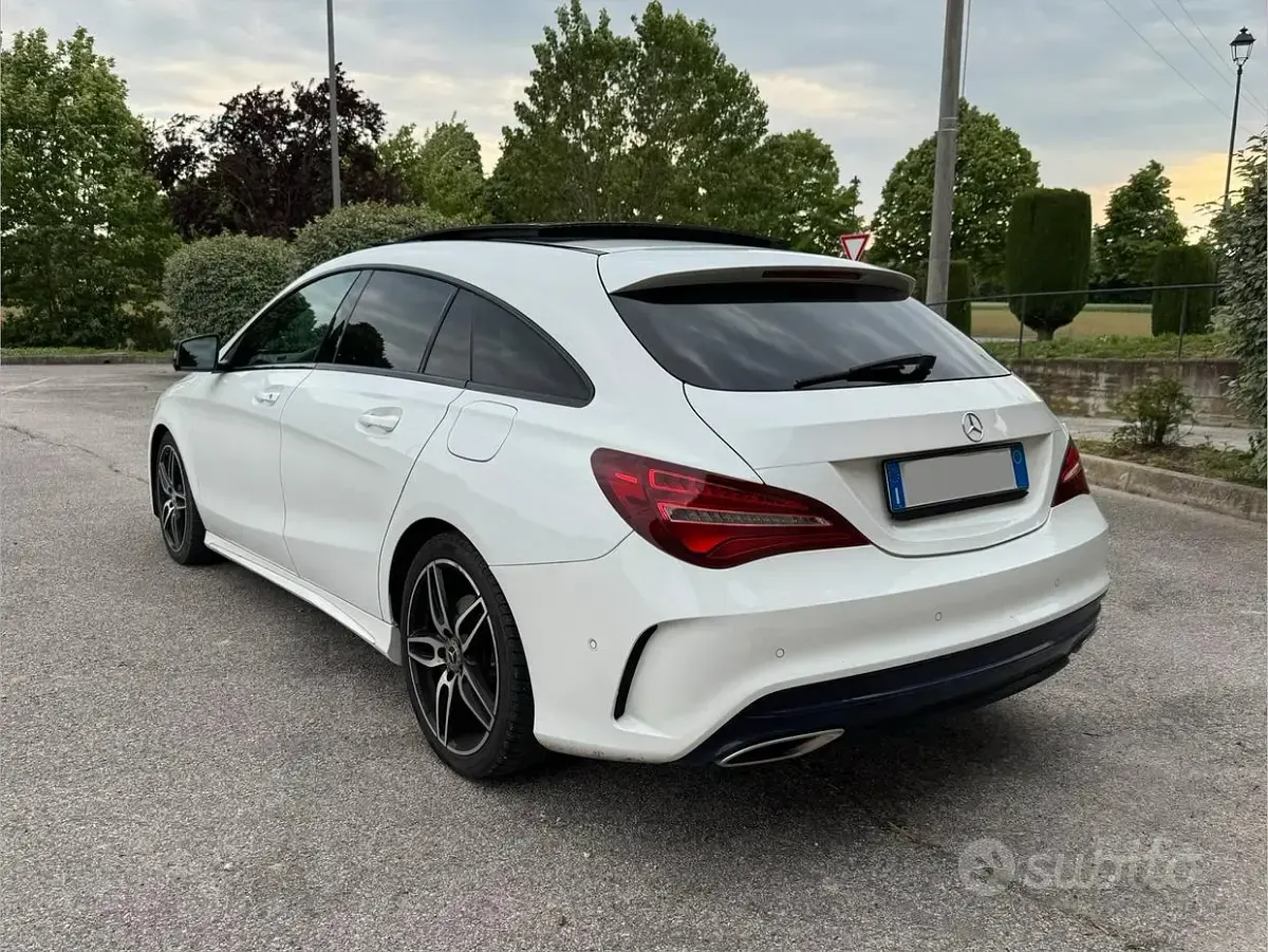 Usata Mercedes CLA200 Shooting Brake Premium 136 CV (100 kW) 2018 Bianco Station wagon