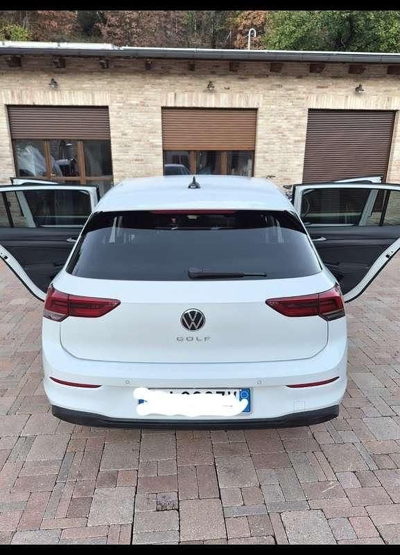 Usata VW Golf VII GTD 150 CV (110 kW) 2020 Bianco