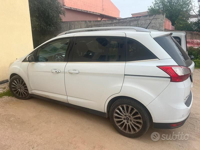 Usata Ford C-MAX 105 CV (77 kW) 2013 Bianco Monovolume