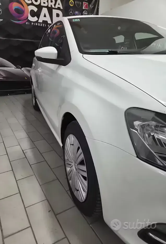 Usata VW Polo Highline 90 CV (66 kW) 2017 Bianco Berlina