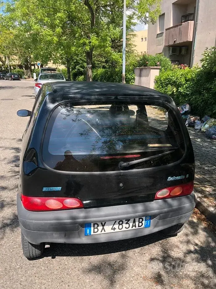 Usata Fiat 600 S 2002 Nero Utilitaria