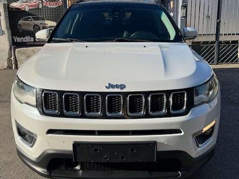 Bianco Usata 2018 Jeep Compass Limited SUV | 16.000 € (Buon prezzo) - Immagine 1/4