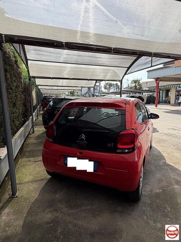 Usata Citroën C1 Feel 69 CV (50 kW) 2014 Arancione Utilitaria