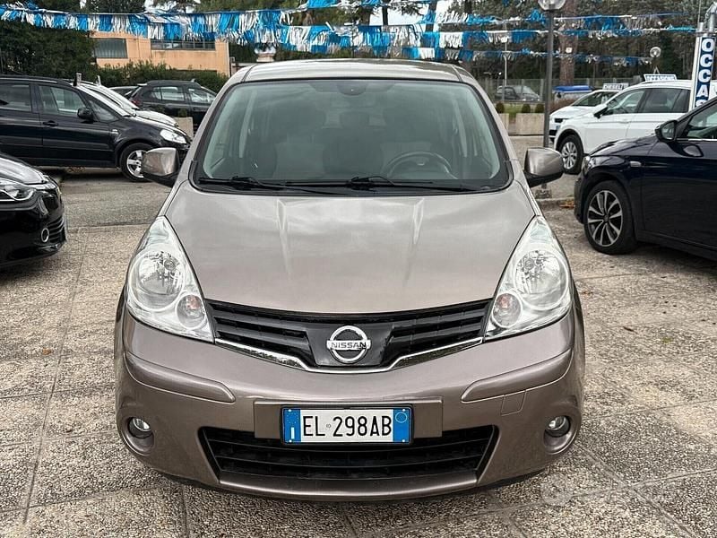 Usata Nissan Note Acenta 90 CV (66 kW) 2012 Grigio Utilitaria