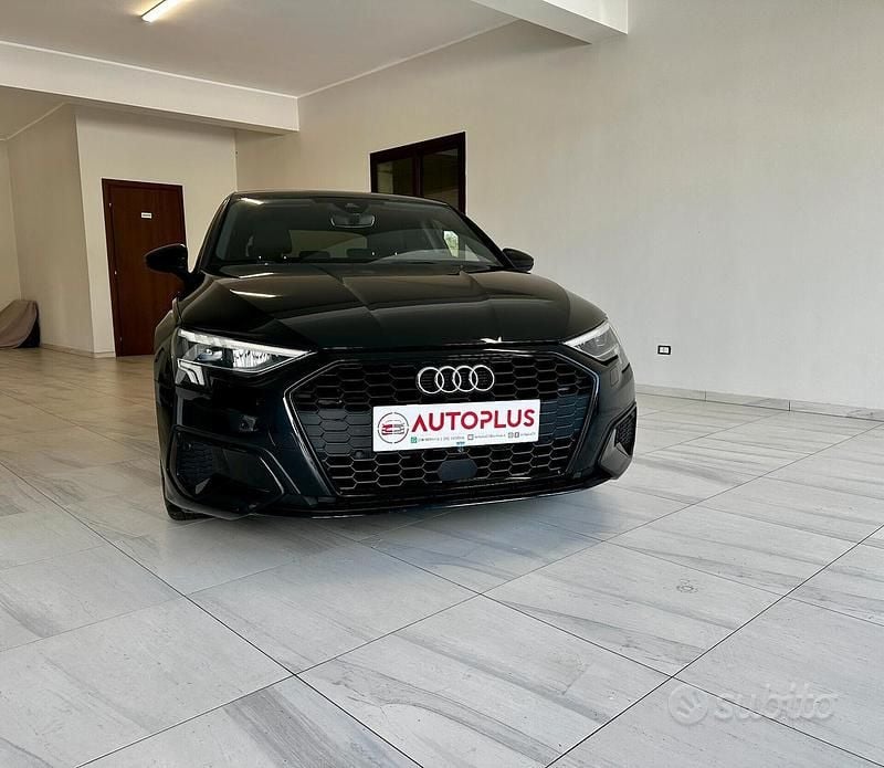 Usata Audi A3 Advanced 150 CV (110 kW) 2022 Nero Berlina