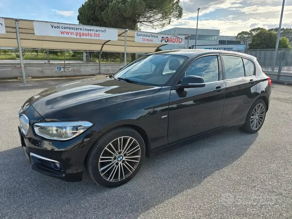 Usata BMW 116 116 CV (85 kW) 2017 Nero Utilitaria